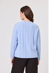 ABBIE CASHWOOL KNIT - aqua blue